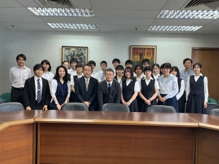 愛知県立時習館高校一行の当館来訪 在ペナン日本国総領事館
