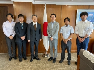 草の根技術協力関係者の当館訪問 在ペナン日本国総領事館